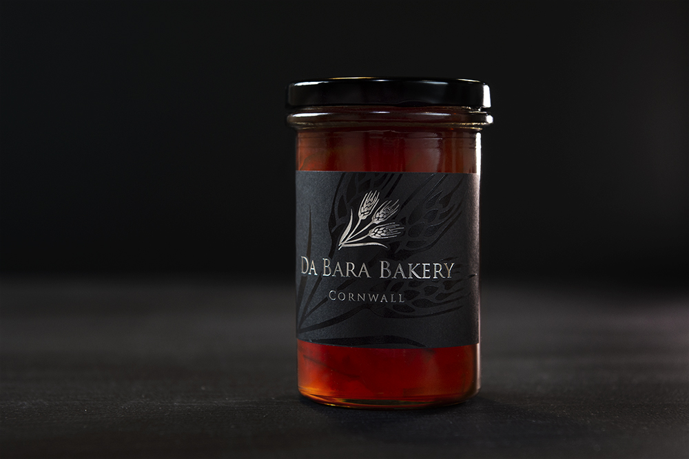 Da Bara Bakery Marmalade label design
